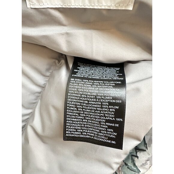 NWT North Face Nuptse 700 Down Series Puffer Jacket Toddler 2T Wolf Gray Winter - Picture 6 of 11